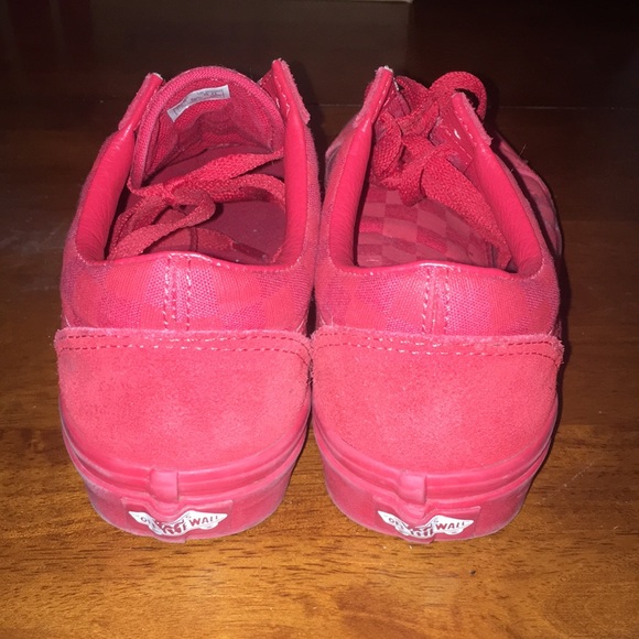 Vans checker red sneakers - Picture 3 of 5